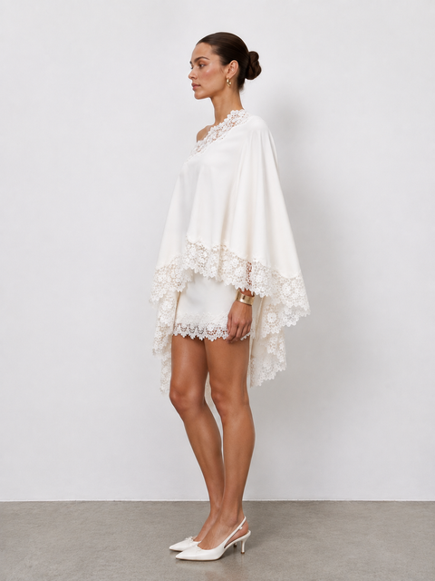 Nora Lace Mini Skirt