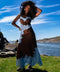 Seraphina Dress and Scarf Set