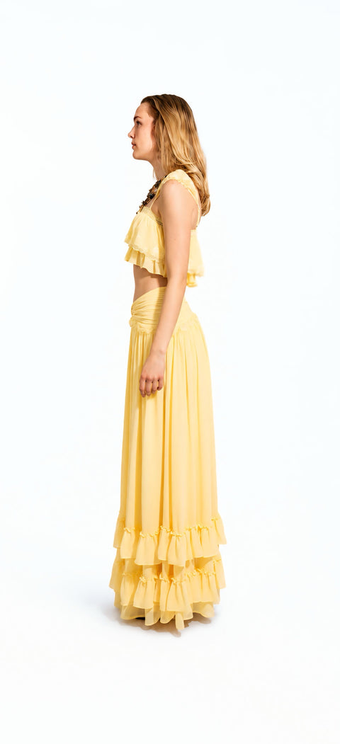 Mia Cami Top and Maxi Skirt Set