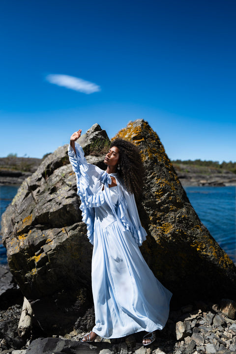 Josefine Cape and Dress Set